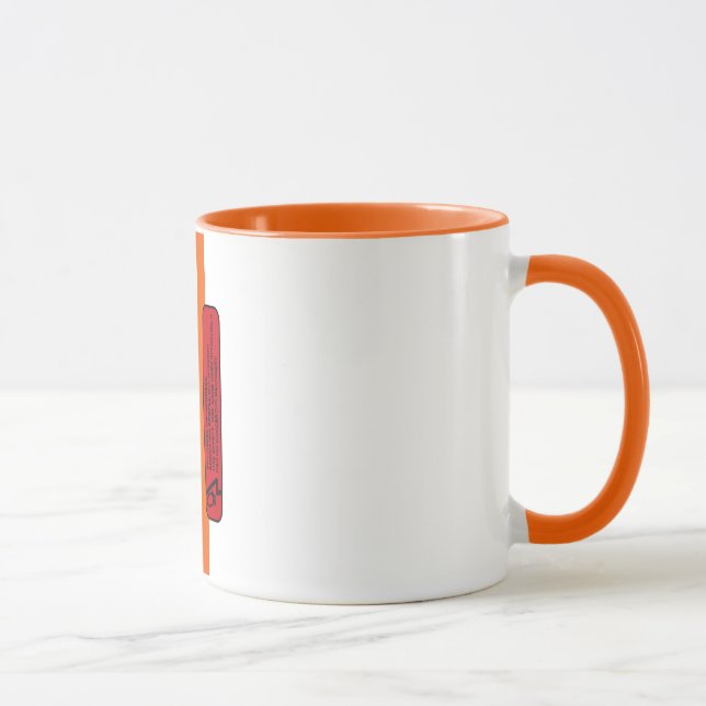 Tasse für Sonnenbrand (Rechts)