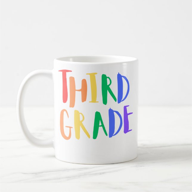 Tasse für Teacher der dritten Klasse (Links)