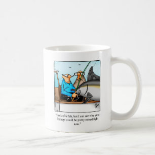 Tasse für Tiefseefischerei Spaß