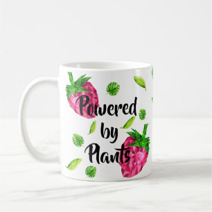 Tasse für Veganer - powered by plants