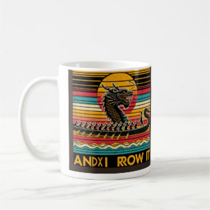 Tasse für Vintage Drachenboote   Dragon Boat RaMug