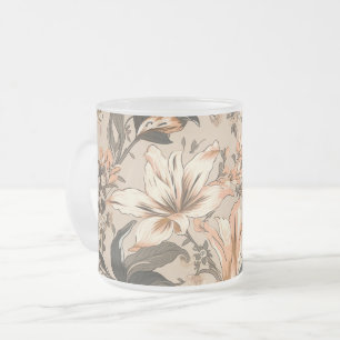 Tasse für Vintages Blumenmuster