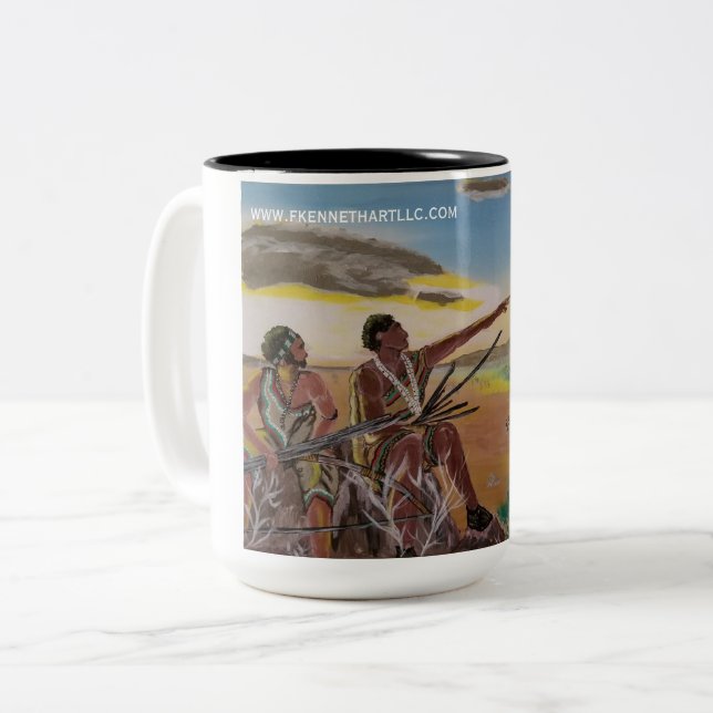 Tasse für Warriors (Vorderseite Links)