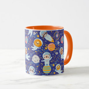Tasse für Weltraumtiere