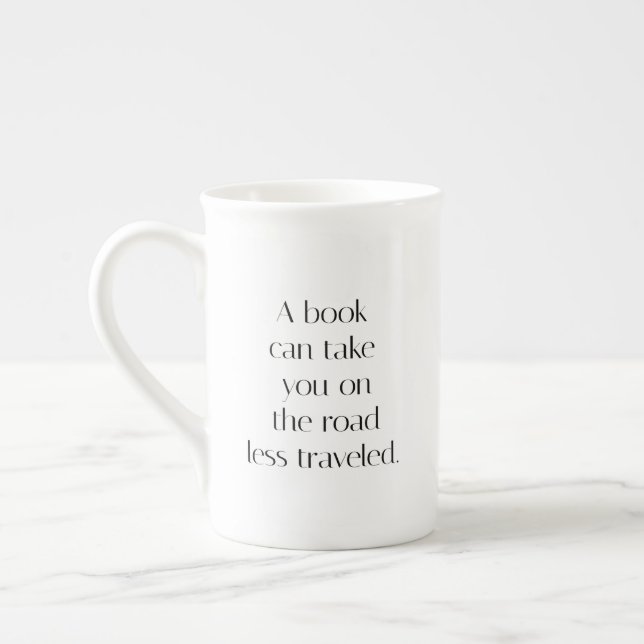 Tasse für weniger Reisende (Links)
