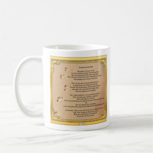 Tasse Fußabdrücke in den Sand-Sober-Champions