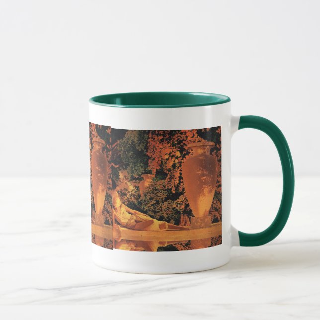 Tasse: Garten Allah - Maxfield Parrish Tasse (Rechts)