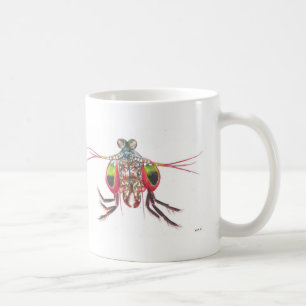 Tasse Geisterbild der Mantis-Garnele