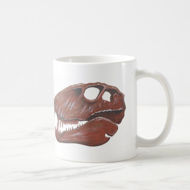 Tasse Geisterbild Dimetrodon Schädels (Rechts)