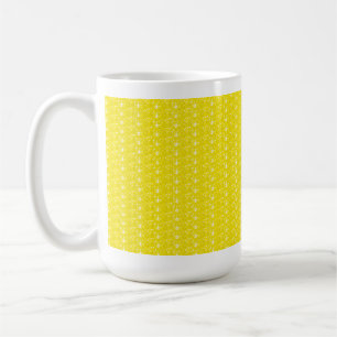 Tasse Gelber Glitzer