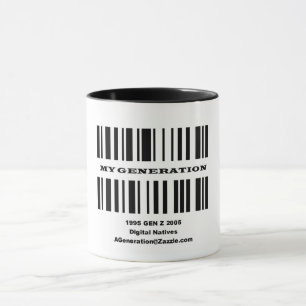 Tasse "Generation Z BAR CODE"