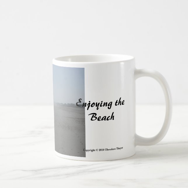 Tasse "Genießen Sie den Strand" (Rechts)