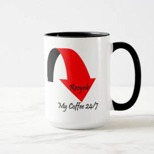 Tasse gerecycelt