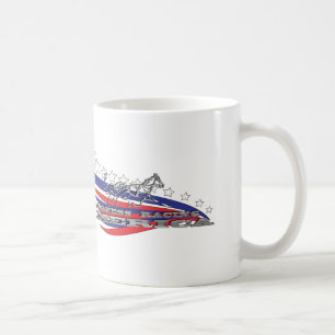 Tasse Geschirr-Laufensamerika!