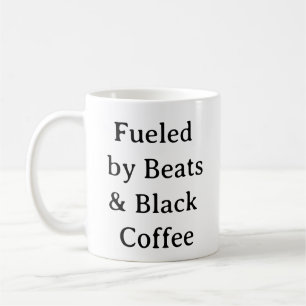 Tasse - gespeist von Beats und Black Coffee Gesche