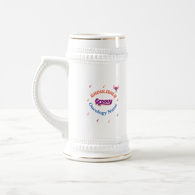 Tasse: Ghoushly Groovy Oncology Nurse Tasse (Links)