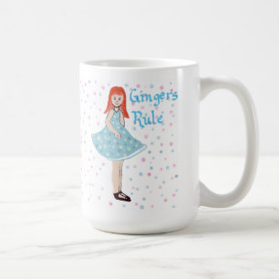 Tasse "Ginger's Rule" von niedlich Little Girl