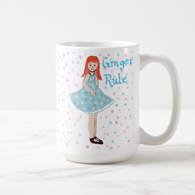 Tasse "Ginger's Rule" von niedlich Little Girl (Rechts)
