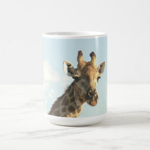 Tasse, Giraffe, "Ich bin bereit für mein Nah-Up" Kaffeetasse