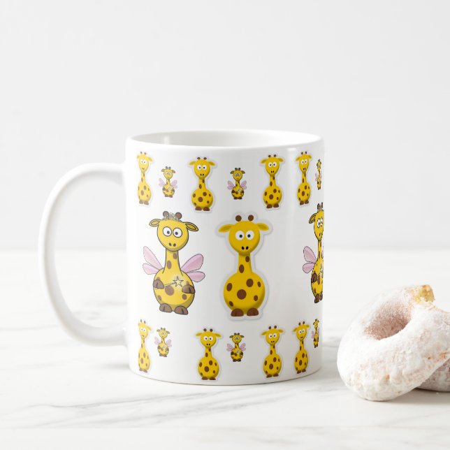 Tasse Giraffen (Mit Donut)