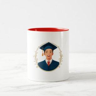 Tasse - Glücklicher Absolvent