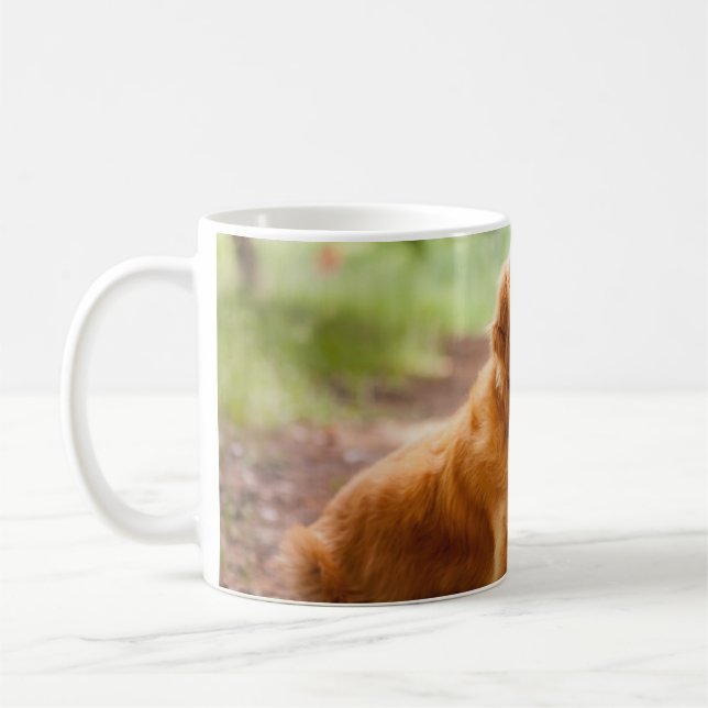 Tasse Golden Retriever Liebe - Niedliches Haustier (Links)