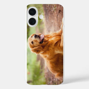 Tasse Golden Retriever Liebe - Niedliches Haustier iPhone 16 Hülle