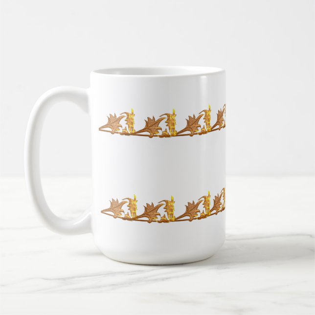 Tasse - Goldene Winkel (Links)