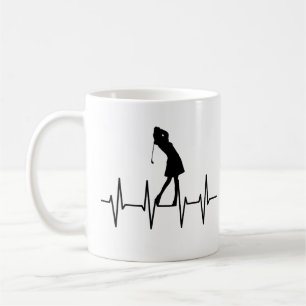 Tasse Golf Heartbeat