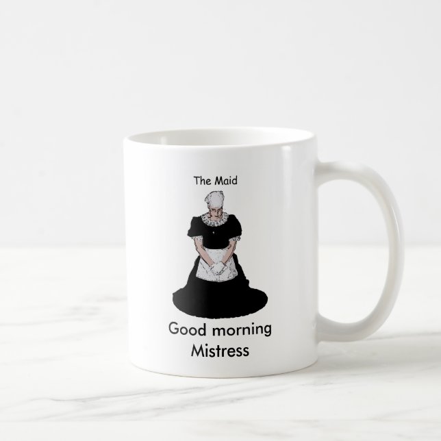 Tasse, Good morning Mistress Kaffeetasse (Rechts)