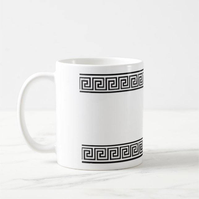 Tasse: Grecian Key Kaffeetasse (Links)