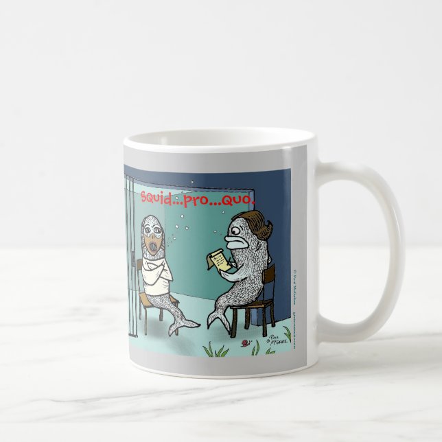 Tasse Green Weenii "Silence of the Clams" (Rechts)