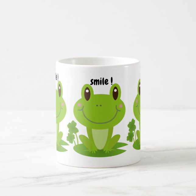Tasse grenouille personnalisé, Tasse à café grenou (Mittel)