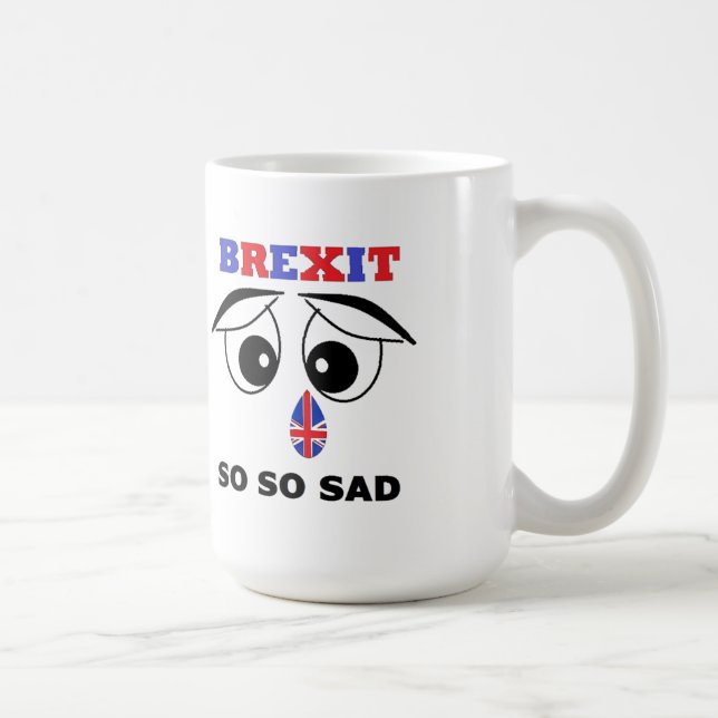 Tasse Großbritannien - so traurig (Rechts)