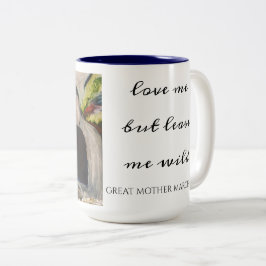 TASSE "GROSSE MUTTER MARSCH "Liebe mich, aber lass