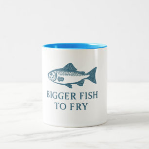 Tasse - Größere Fische zu braten