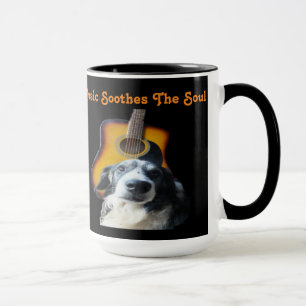 Tasse Guitar Dog