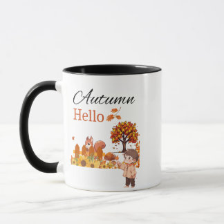 Tasse Hallo Herbst