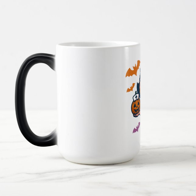 Tasse Halloween Spaß - Spooky Shift Magie (Links)