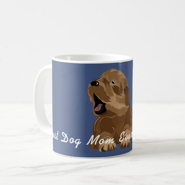 Tasse Happy Puppy Sweet Furry Baby (Vorderseite Links)