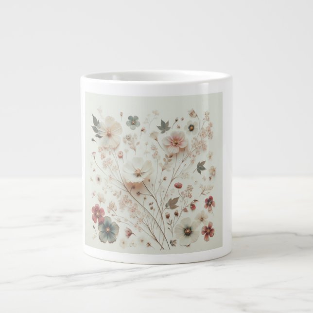 Tasse, heißer Kakao Jumbo-Tasse (Vorderseite)