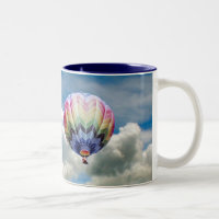 Tasse - Heißluftballon