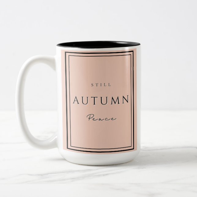 Tasse Herbst noch Frieden III (Links)