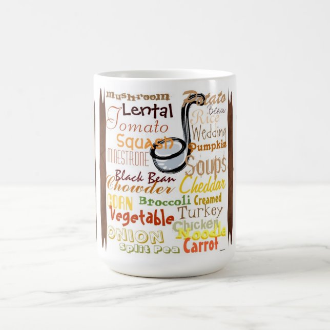 Tasse Herbstsuppe (braun) (Mittel)