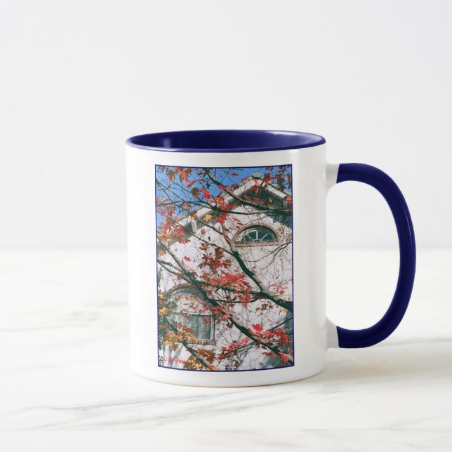 Tasse "Herbstverläufe mit blauem Himmel" (Rechts)