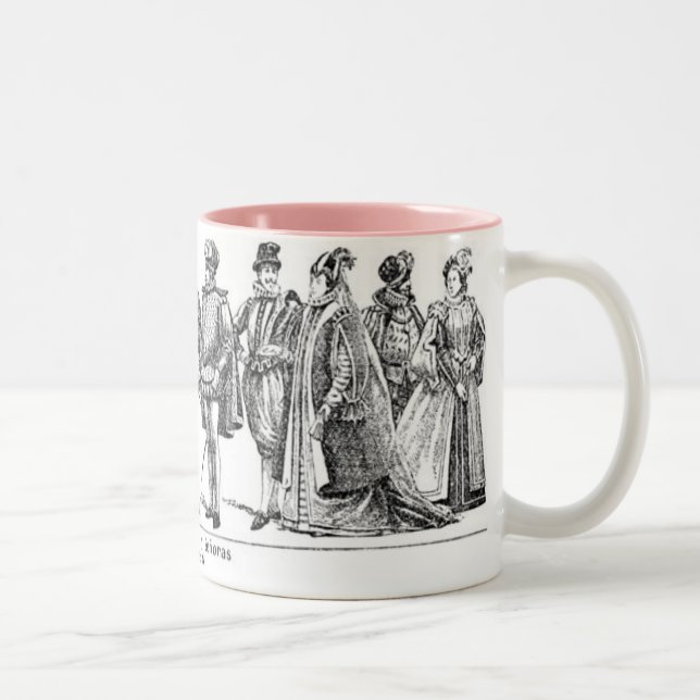 Tasse historischer Kostüme (Rechts)