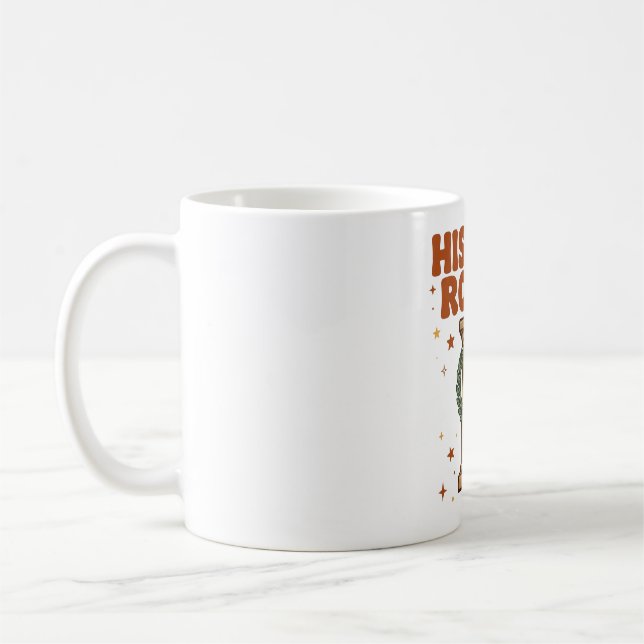 Tasse History Rocks Column Scroll Fun Coffee (Links)