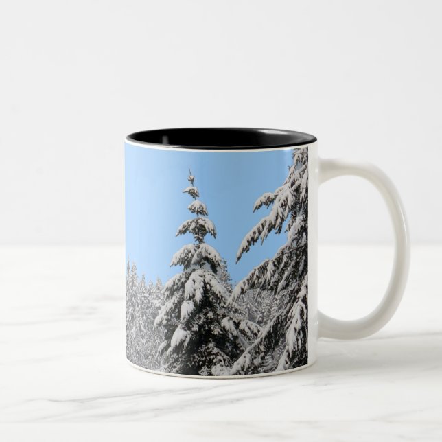 Tasse Holiday Beer Festivals Winterwald Bierglas (Rechts)