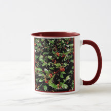 Tasse "Holly & Berries"