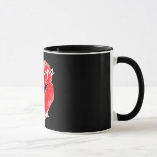 Tasse "Hot Lips Diva" - individuell einstellbar